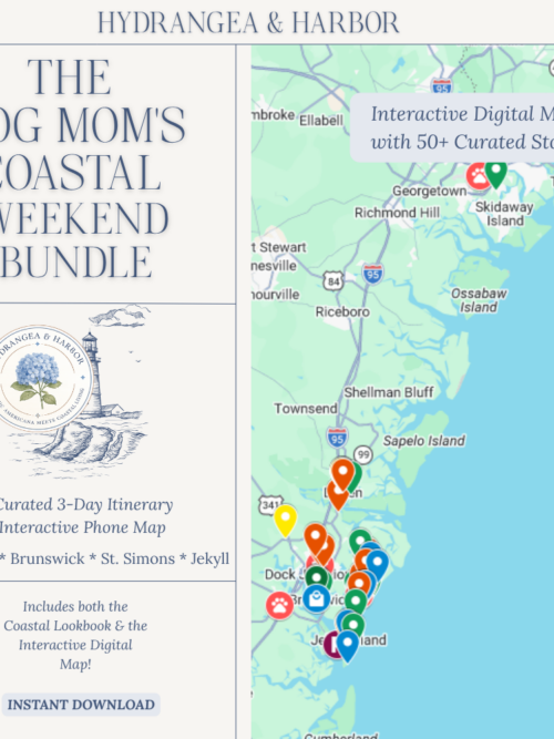 The Dog Mom’s Coastal Georgia Weekend Bundle