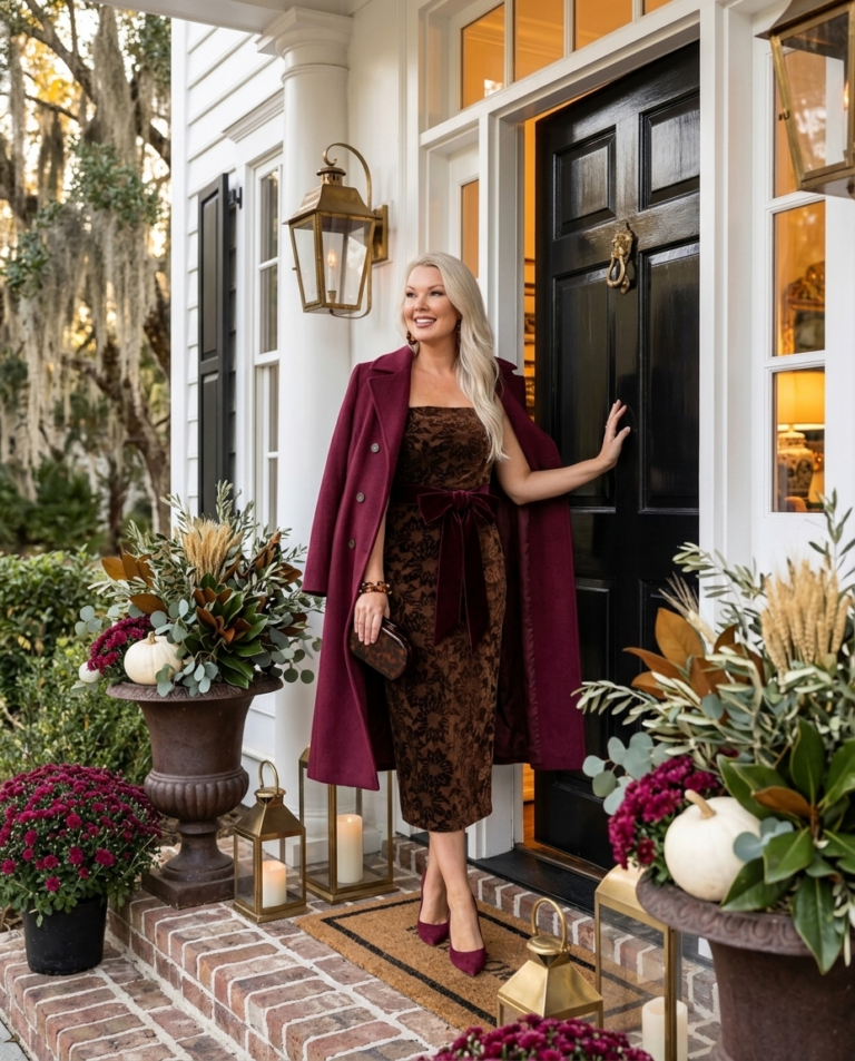 Coastal Thanksgiving: An Elegant Outfit for Hosting in Southern Style