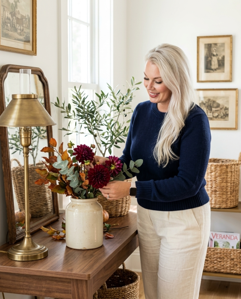 How to Make a Coastal Home Feel Like Fall Without Using Orange